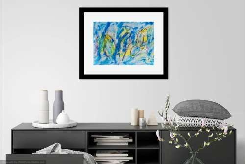 Hilton Edwards Abstract Art Painting