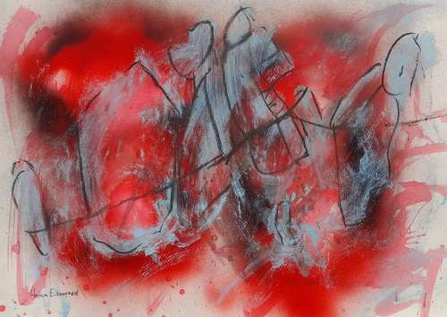 Hilton Edwards Abstract Art Painting