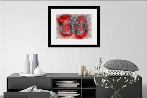 Hilton Edwards Abstract Art Painting