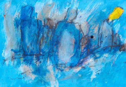 Hilton Edwards Abstract Art Painting