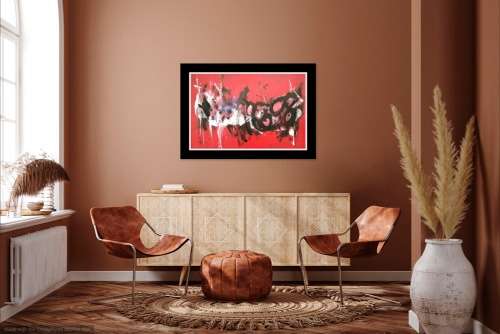 Hilton Edwards Abstract Art Painting