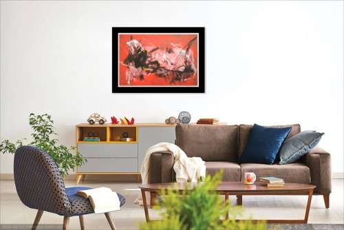 Hilton Edwards Abstract Art Painting