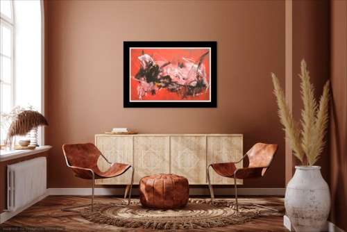 Hilton Edwards Abstract Art Painting