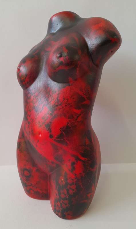 Hilton Edwards Abstract Art -ceramic female torso GALLERY RETAIL R2 250