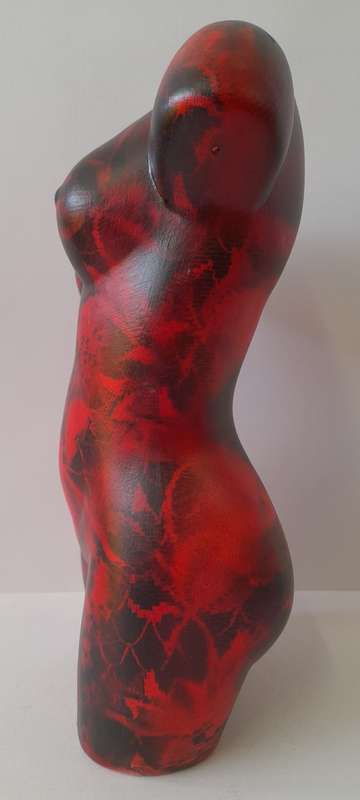 Hilton Edwards Abstract Art -ceramic female torso GALLERY RETAIL R2 250