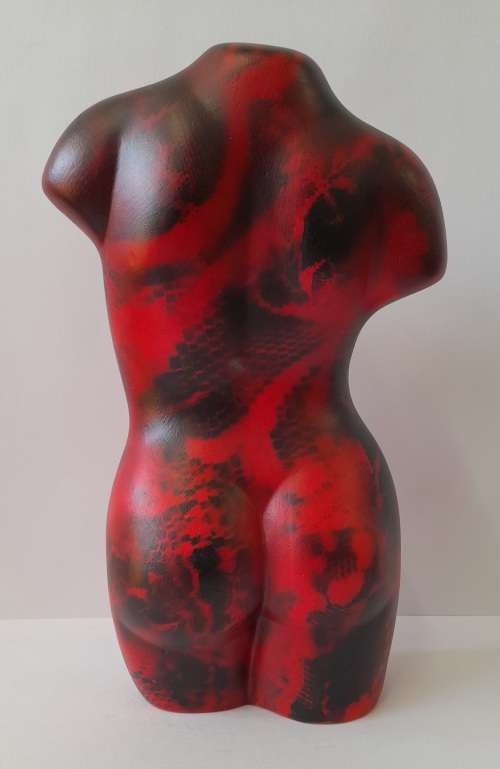 Hilton Edwards Abstract Art -ceramic female torso GALLERY RETAIL R2 250