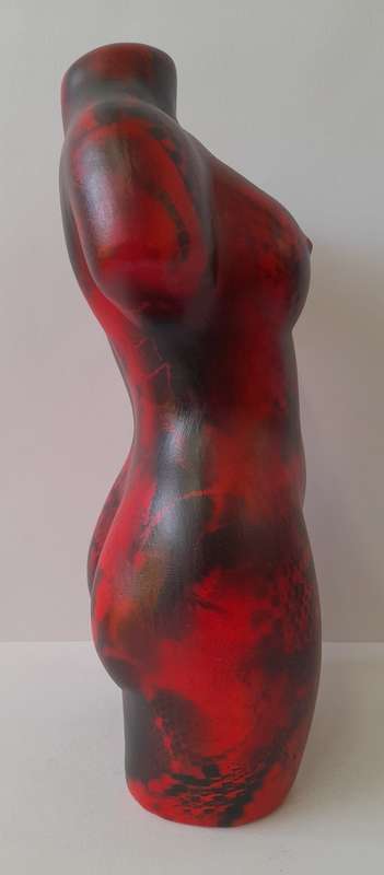 Hilton Edwards Abstract Art -ceramic female torso GALLERY RETAIL R2 250