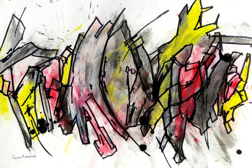 Hilton Edwards Abstract Art Painting
