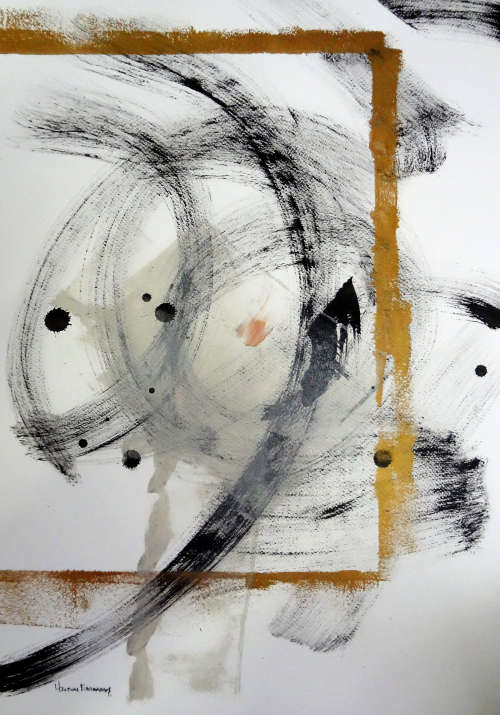 Hilton Edwards Abstract Art Painting