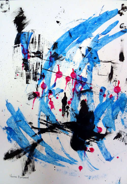 Hilton Edwards Abstract Art Painting