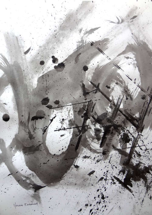 Hilton Edwards Abstract Art Painting