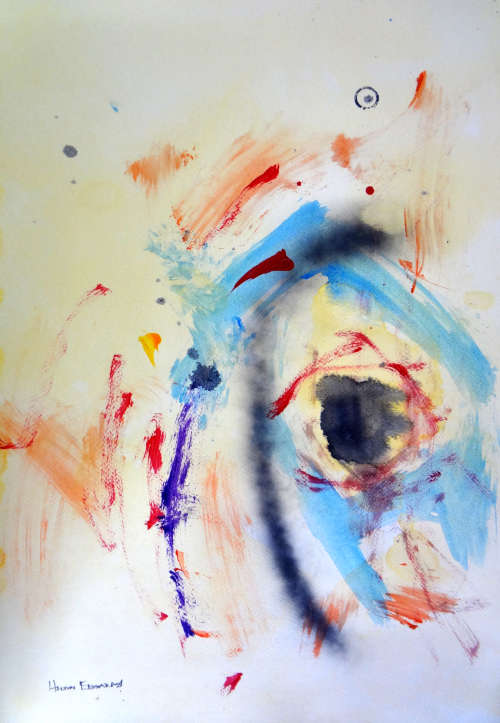 Hilton Edwards Abstract Art Painting