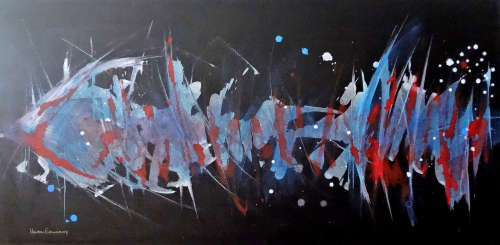 Hilton Edwards Abstract Art Painting
