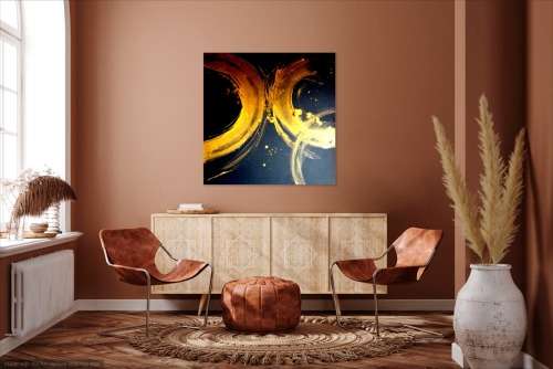 Hilton Edwards Abstract Art Painting
