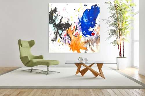 Hilton Edwards Abstract Art Painting