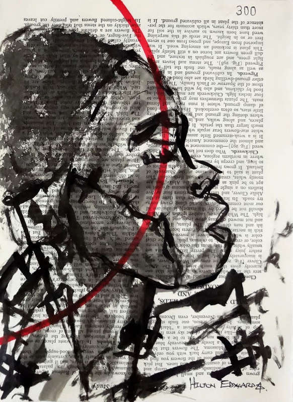 Hilton Edwards Abstract Art Painting