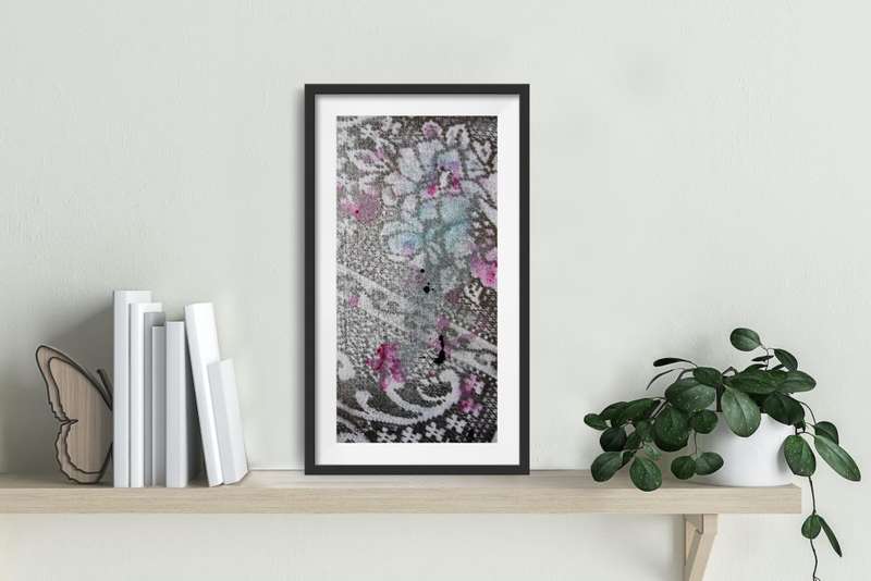 Hilton Edwards Abstract Art Painting - dentelle series