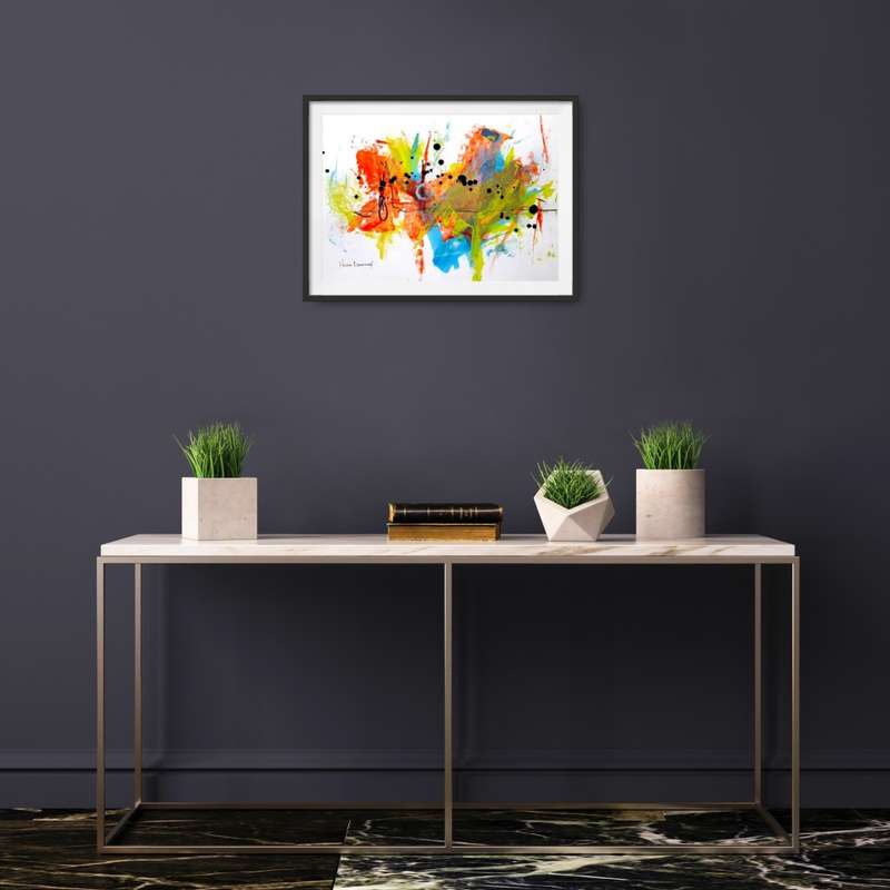 Hilton Edwards Abstract Art Painting