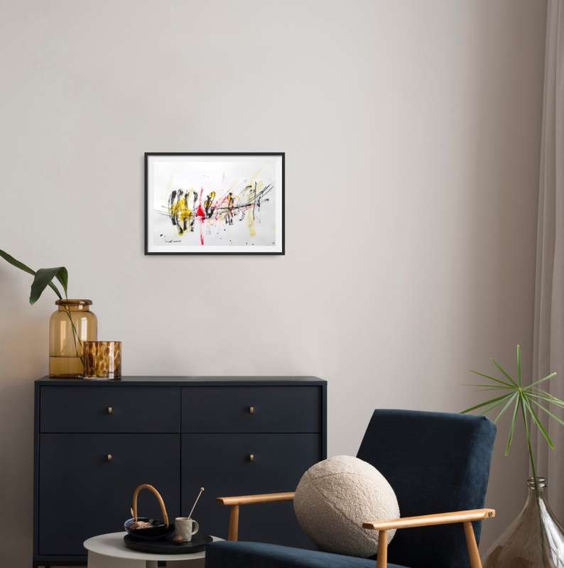 Hilton Edwards Abstract Art Painting