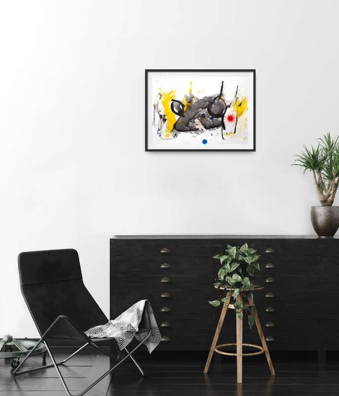 Hilton Edwards Abstract Art Painting