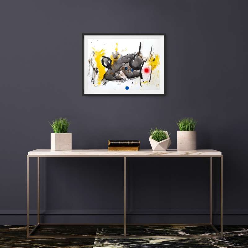 Hilton Edwards Abstract Art Painting