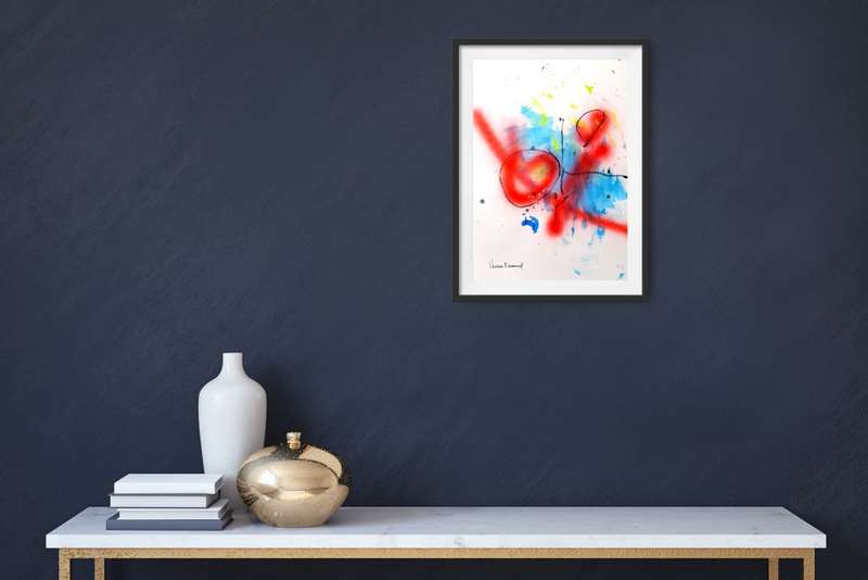 Hilton Edwards Abstract Art Painting