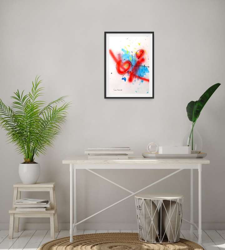 Hilton Edwards Abstract Art Painting