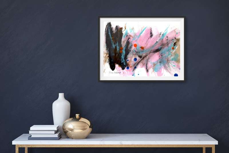 Hilton Edwards Abstract Art Painting