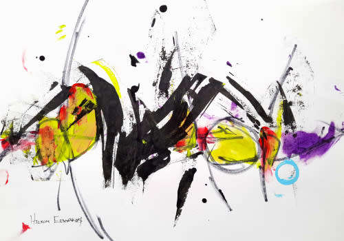 Hilton Edwards Abstract Art Painting