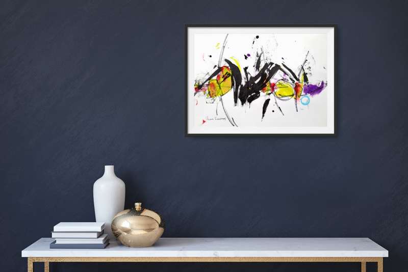 Hilton Edwards Abstract Art Painting