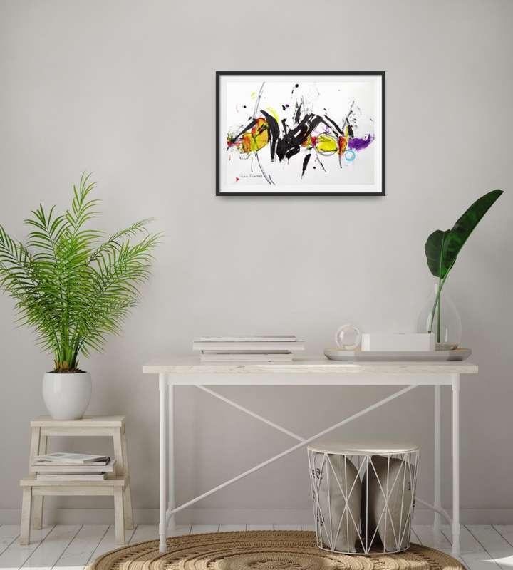 Hilton Edwards Abstract Art Painting