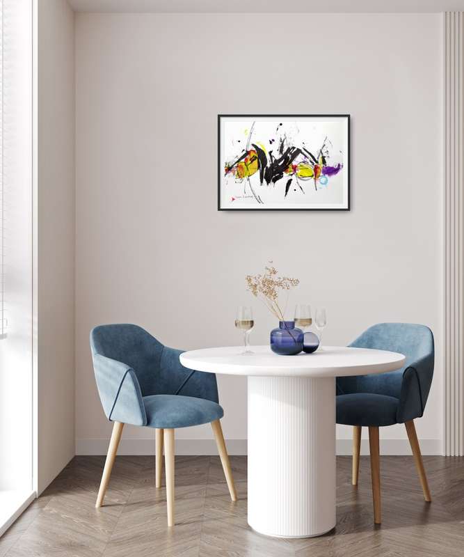 Hilton Edwards Abstract Art Painting