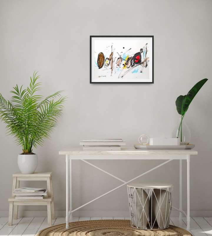 Hilton Edwards Abstract Art Painting