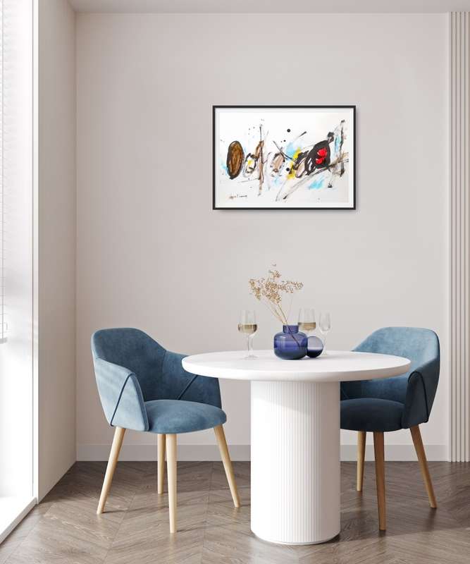 Hilton Edwards Abstract Art Painting