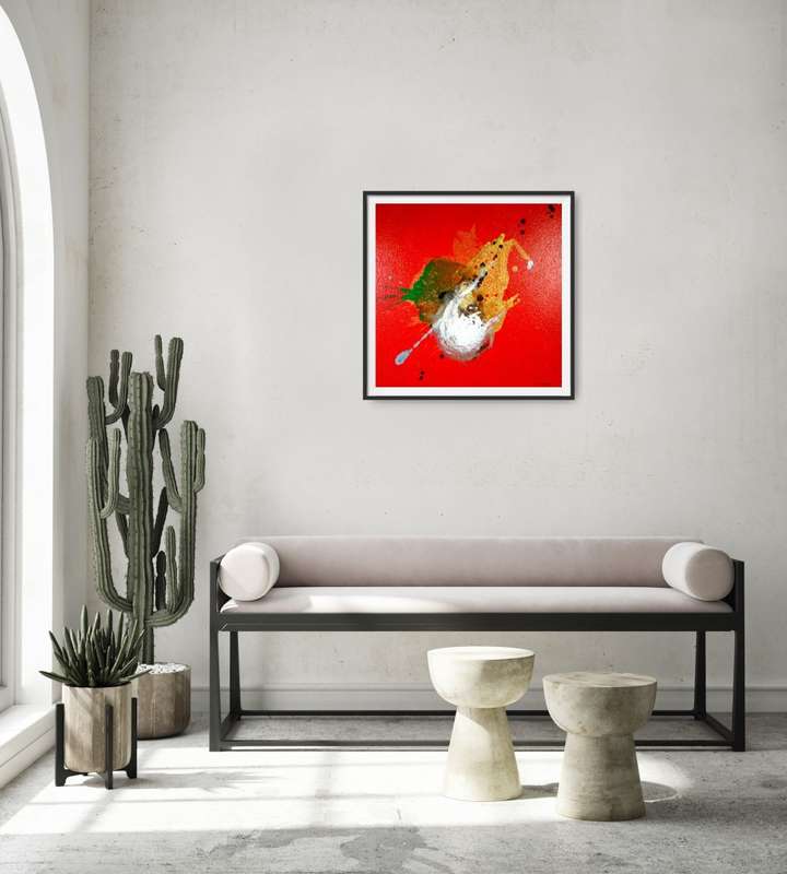 Hilton Edwards Abstract Art Painting