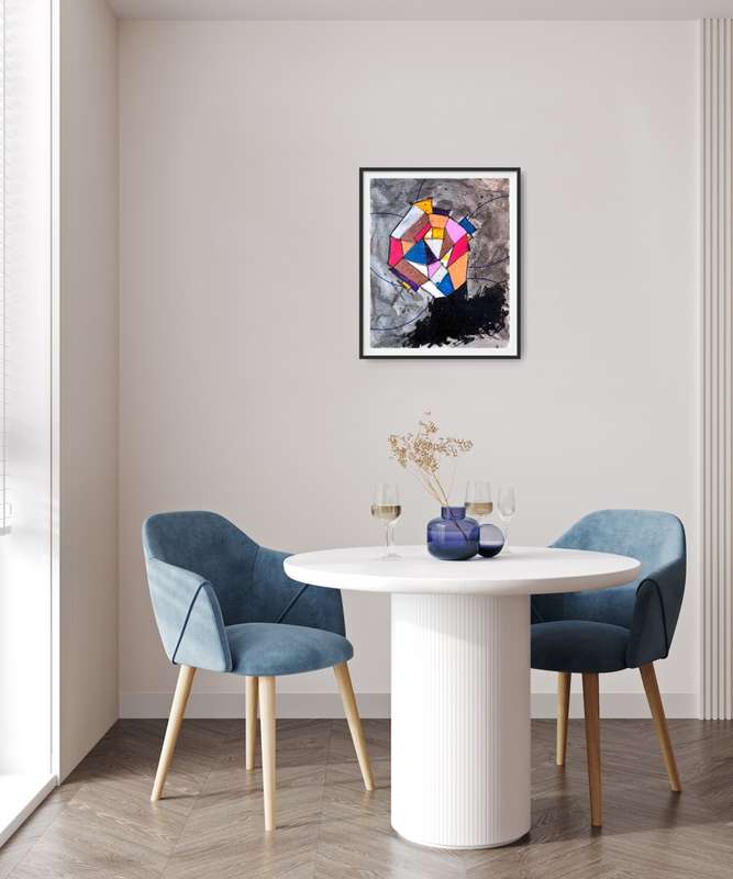 Hilton Edwards Abstract Art Painting - Portrait Series