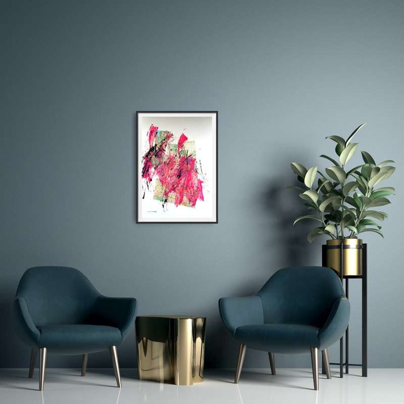 Hilton Edwards Abstract Art Painting