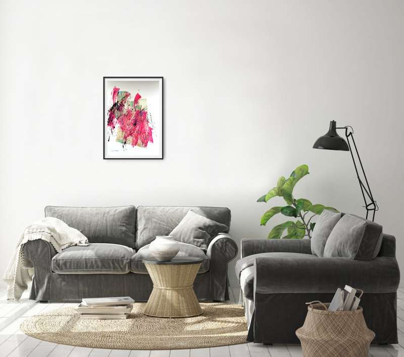 Hilton Edwards Abstract Art Painting