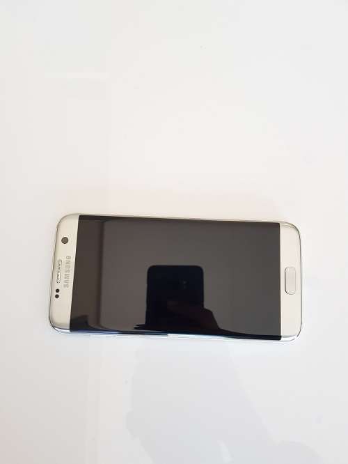 Samsung Galaxy S7 Edge 32GB Silver - Custom Leather back