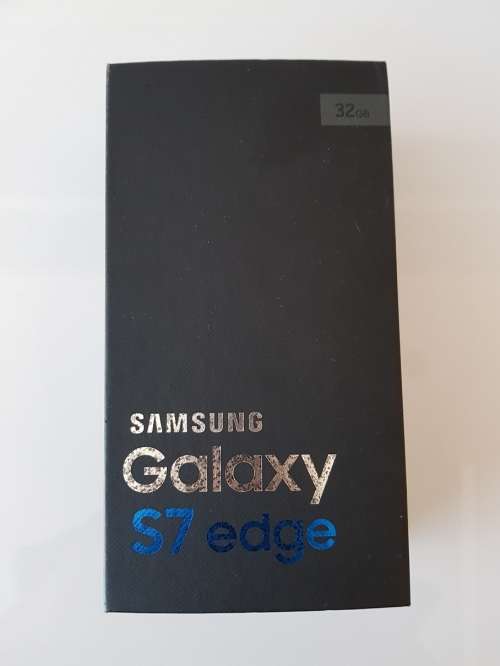 Samsung Galaxy S7 Edge 32GB Silver - Custom Leather back