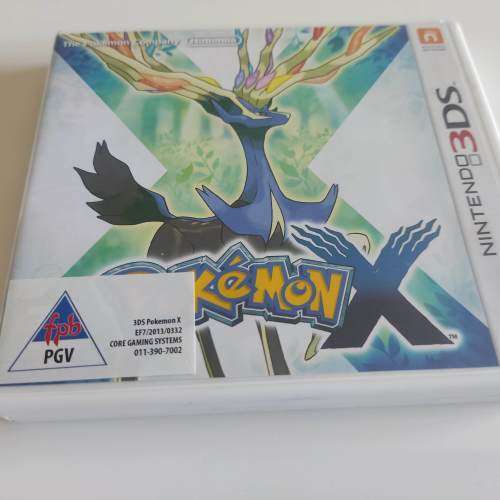 Pokémon X 3 Ds
