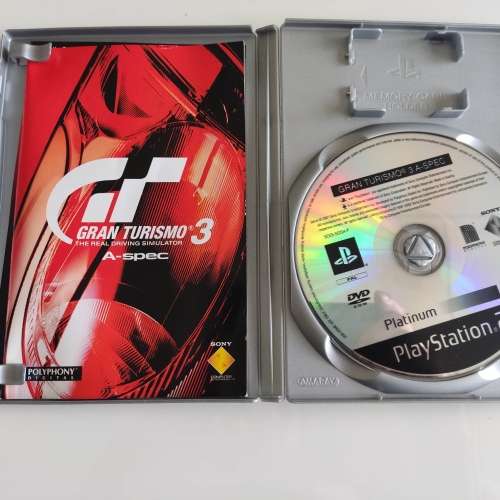 Gran Turismo 3 A-spec Playstation 3 pal region