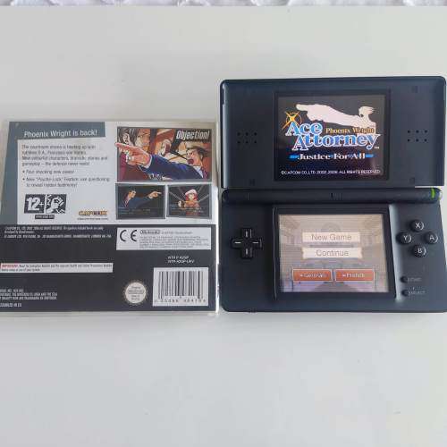 Nintendo Ds Ace Attorney Phoenix Wright justice for all