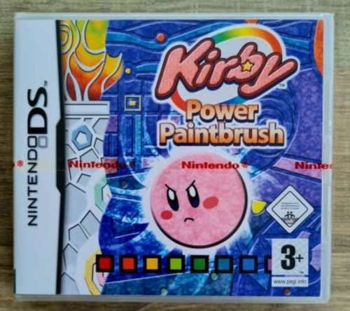 Kirby`s Power Paint Brush Nintendo Ds