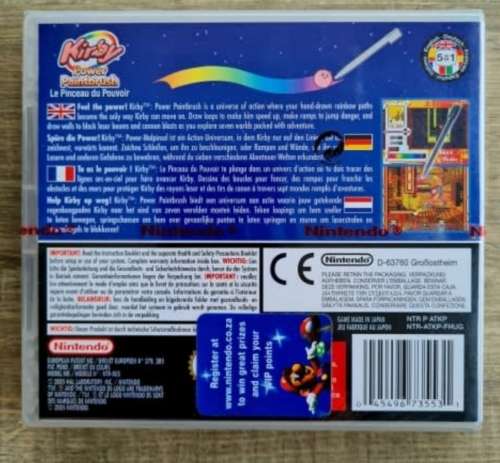 Kirby`s Power Paint Brush Nintendo Ds