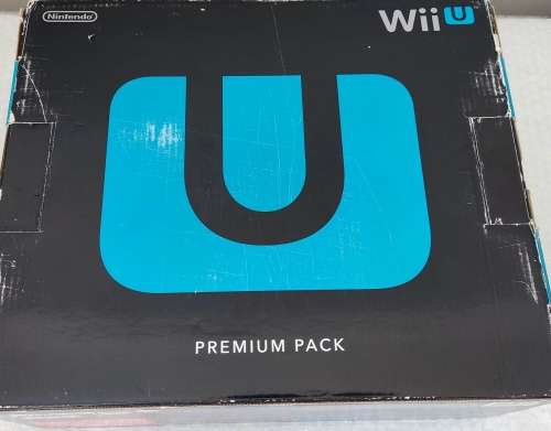 Nintendo Wii U console with games PAL region