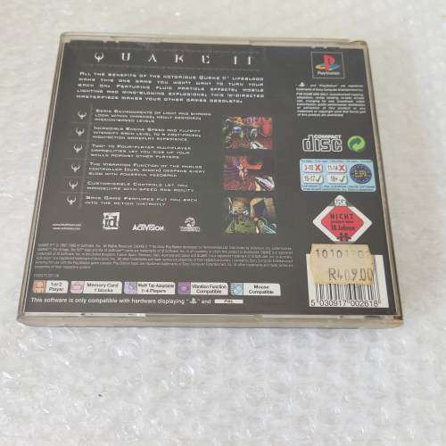 Quake II Playstation 1/Ps one PAL region