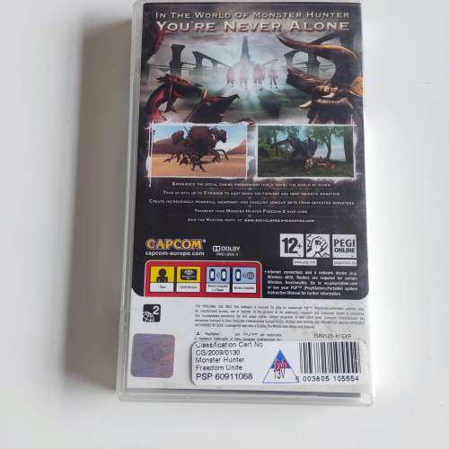 Monster Hunter Freedom Unite PSP
