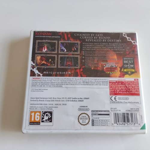 Castlevania Lords of Shadow Nintendo 3ds