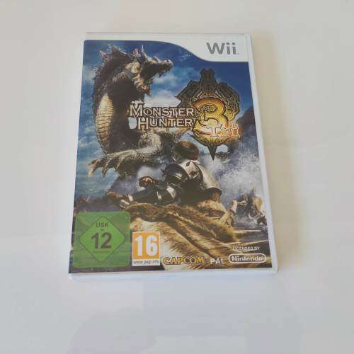 Monster Hunter Tri Nintendo wii PAL region